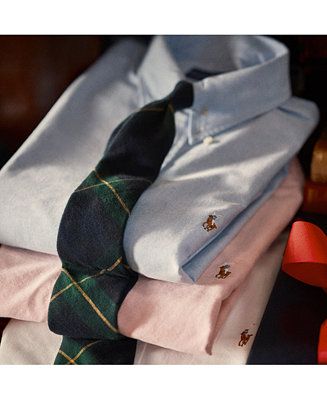 Polo Ralph Lauren Men's Signature Oxford Shirt, Regular and Big & Tall & Reviews - All Men's Clot... | Macys (US)
