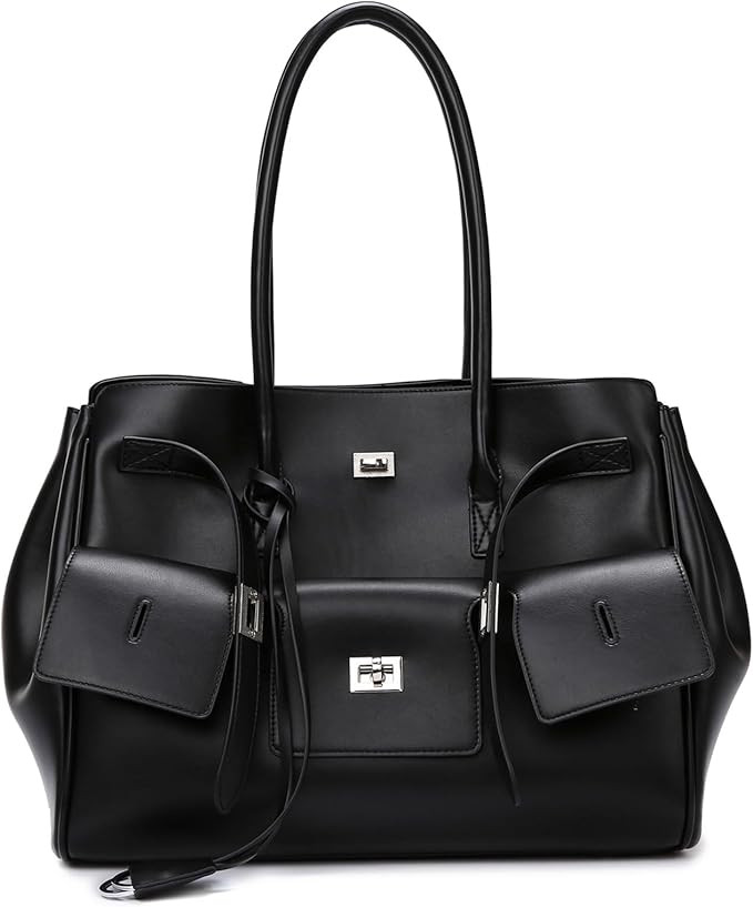 BXCNCKD Women's tote bag simple single shoulder large capacity single shoulder bag fashionable re... | Amazon (US)