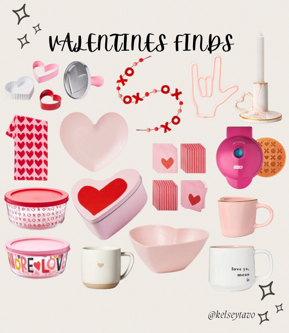 Valentines decor 
Valentines cookie cutters 
Valentines class party 
Valentines kitchen ware 
Valentines mugs 

#LTKkids #LTKparties #LTKGiftGuide