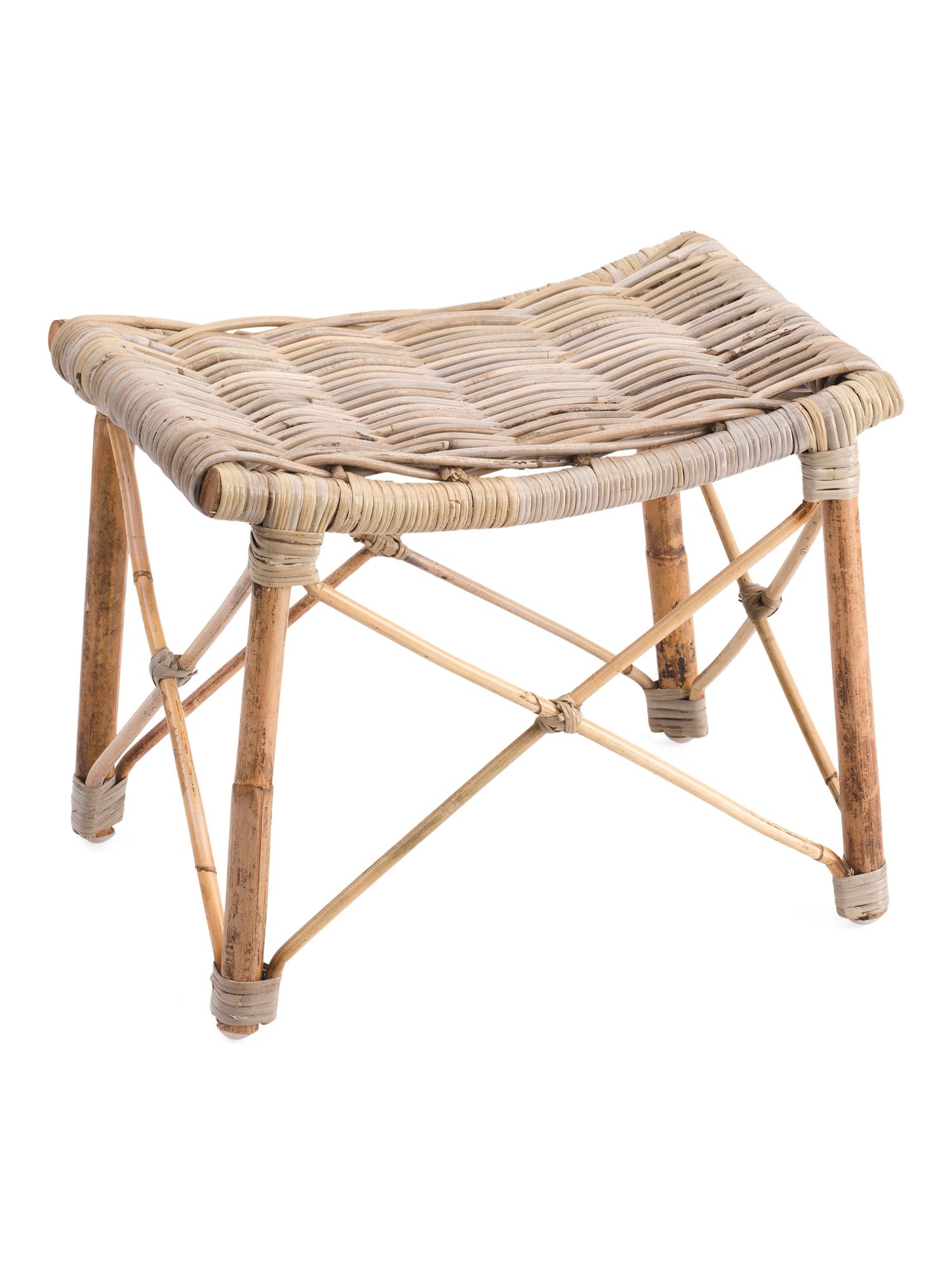 Rattan Foot Stool | TJ Maxx