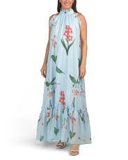 Halter Neck Floral Maxi Dress | Women | Marshalls | Marshalls