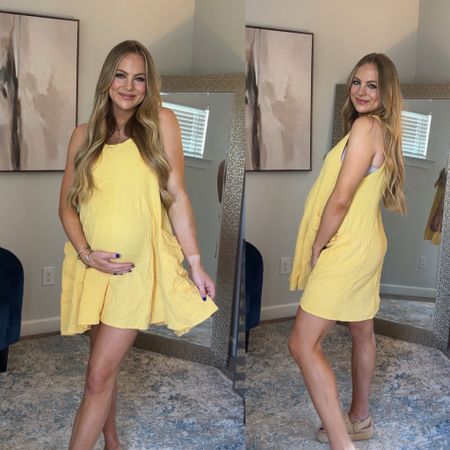 Amazon free people inspired look alike
Affordable
Budget
Summer dress
Outfit 
Fashion 
Yellow
Bump friendly
Pregnant
Maternity 

#LTKStyleTip #LTKBump #LTKFindsUnder50