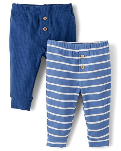 Gymboree,Unisex Baby,Pull on Bottoms,Blue 2-Pack,UPTO7LBS. | Amazon (US)