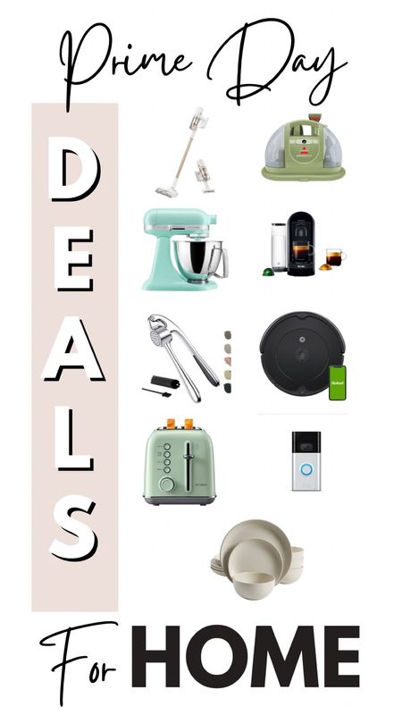 Amazon Prime Day Deals for the Home all on major sale! Because these are mostly appliances there are a few products over $100, but still over 20% off. 



#LTKsalealert #LTKxPrimeDay