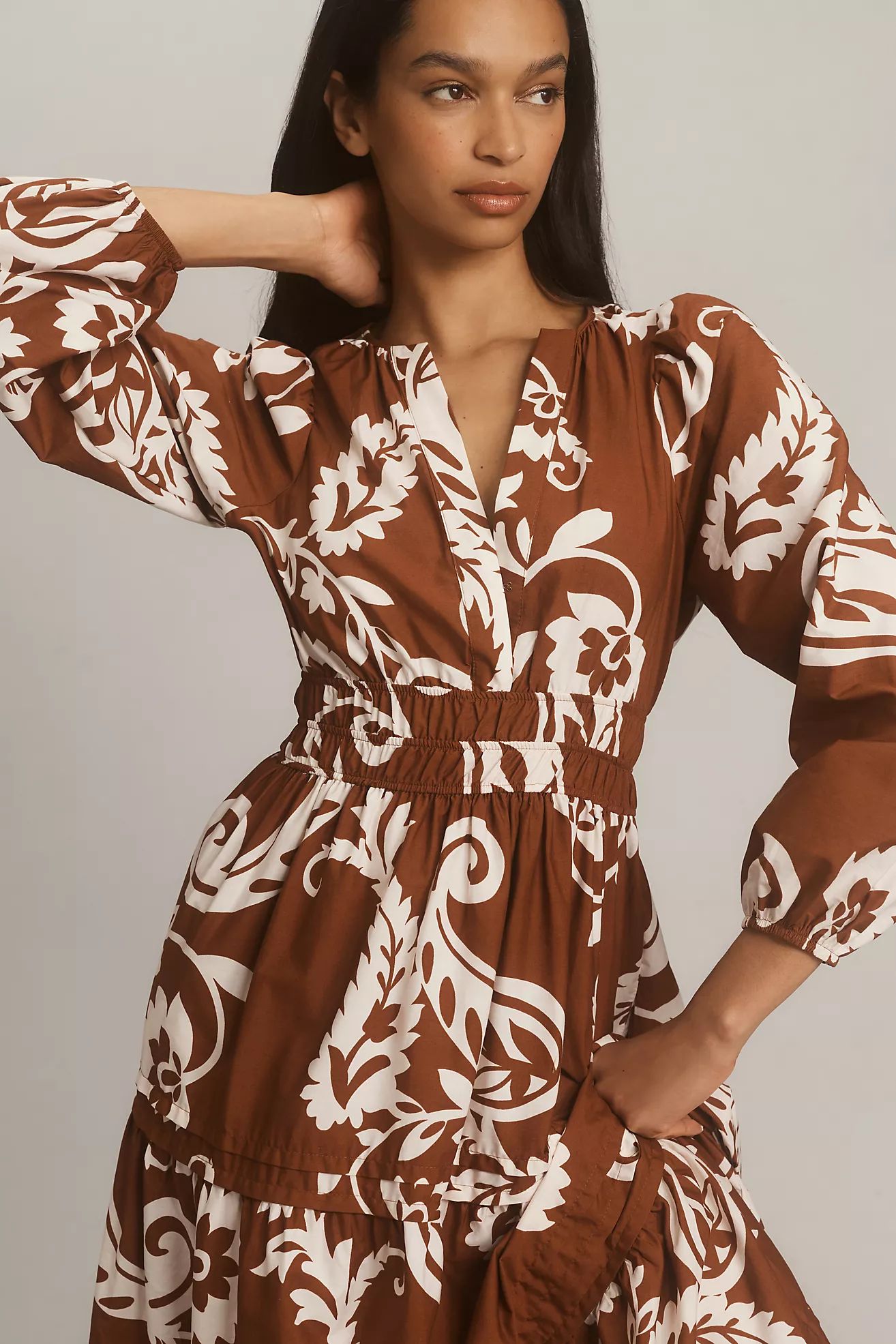 The Somerset Maxi Dress: Long-Sleeve Poplin Edition | Anthropologie (US)