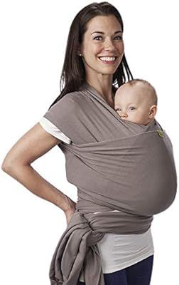 Boba Wrap Baby Carrier, Grey - Original Stretchy Infant Sling, Perfect for Newborn Babies and Chi... | Amazon (US)