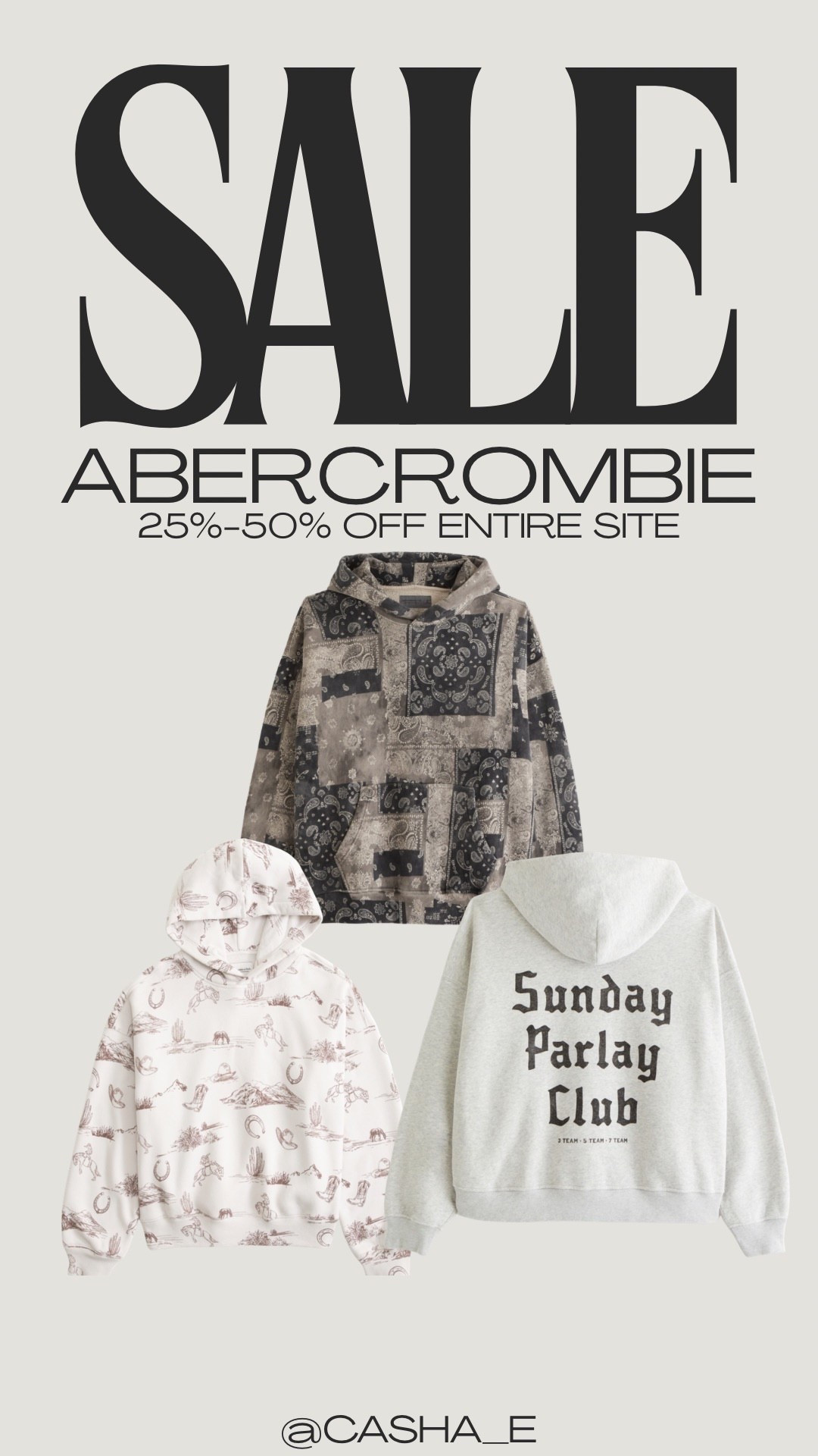 Abercrombie BF/CM SALE!!! USE CODE: FESTIVEAF for an additional 15% off!! 

#LTKSaleAlert #LTKFindsUnder100 #LTKCyberWeek