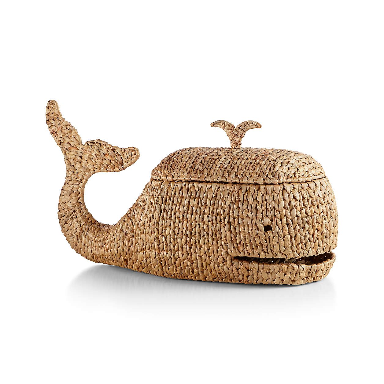 Whale Storage Basket + Reviews | Crate and Barrel | Crate & Barrel