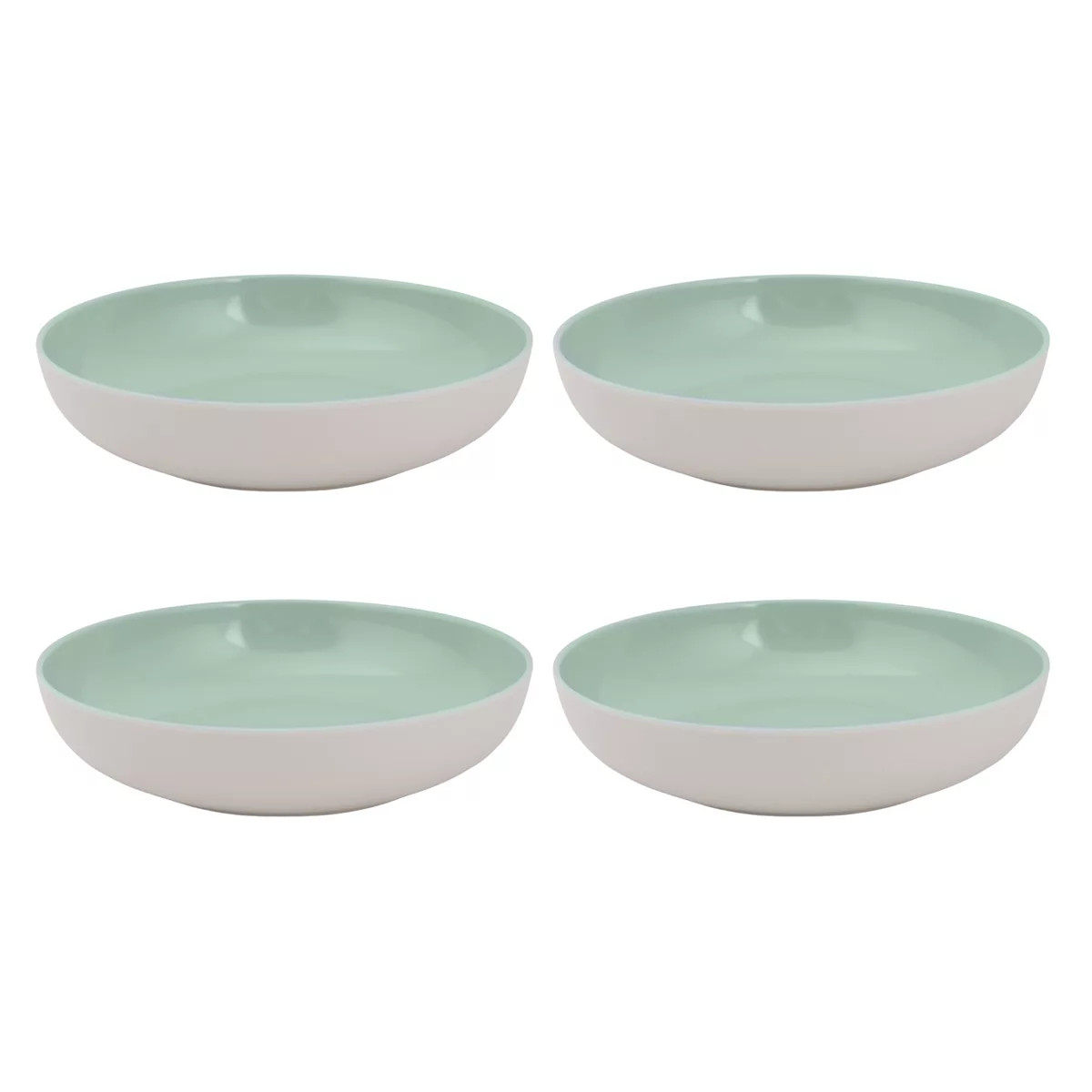 Food Network™ Two-Tone Melamine Dinner Bowl 4-piece Set | Kohl's
