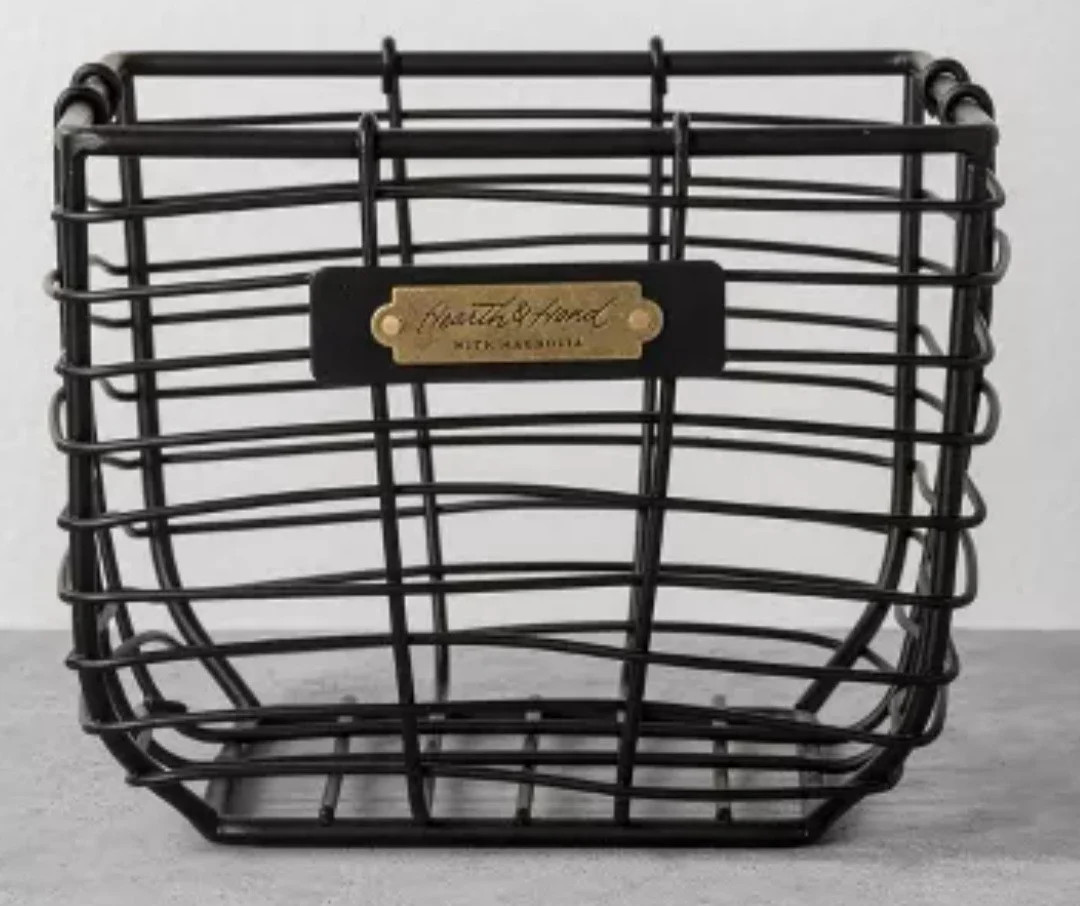 Hearth & Hand™ with Magnolia Wire Storage Basket | Walmart (US)