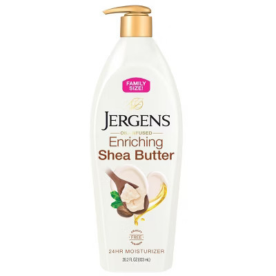 Jergens Enriching Shea Butter Lotion for Body and Hands with 24-Hour Moisture – 28.2 fl oz​ | Target