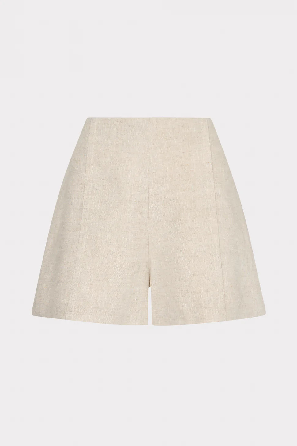 Linen Pleated Shorts | MILLY