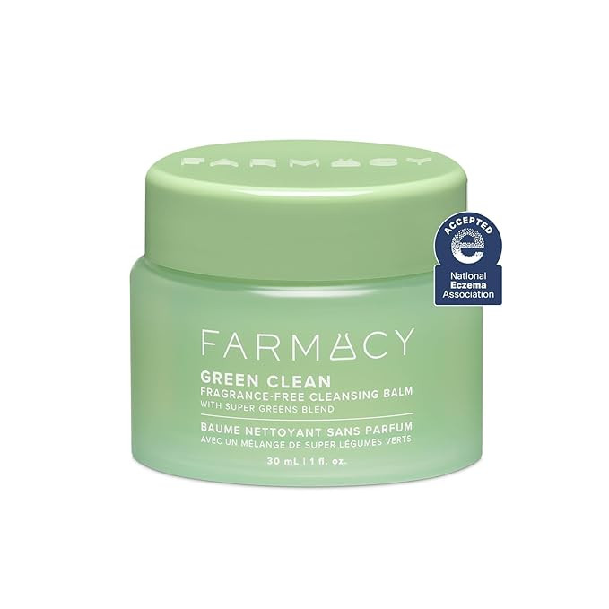 Farmacy Sensitive Skin Makeup Remover Cleansing Balm - Green Clean Waterproof Makeup Remover Balm... | Amazon (US)