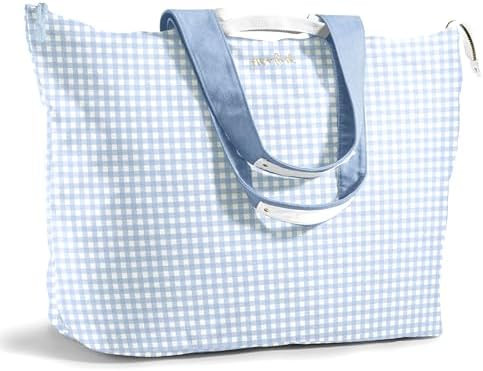 Fit & Fresh Large Beach Bag for Women - Extra Large Travel Tote With Pockets | Amazon (US)