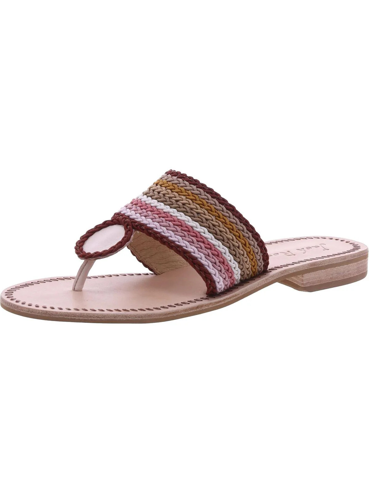 Jacks Rope Sandal Womens Leather Slide Sandals | Shop Simon