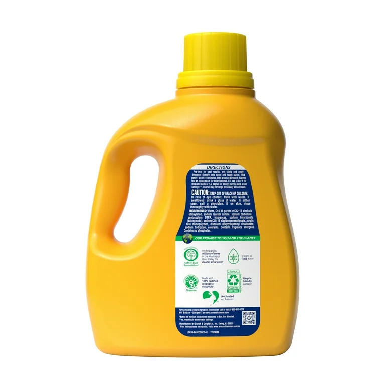 ARM & HAMMER Clean Burst, 105 Loads Liquid Laundry Detergent, 105 fl oz | Walmart (US)