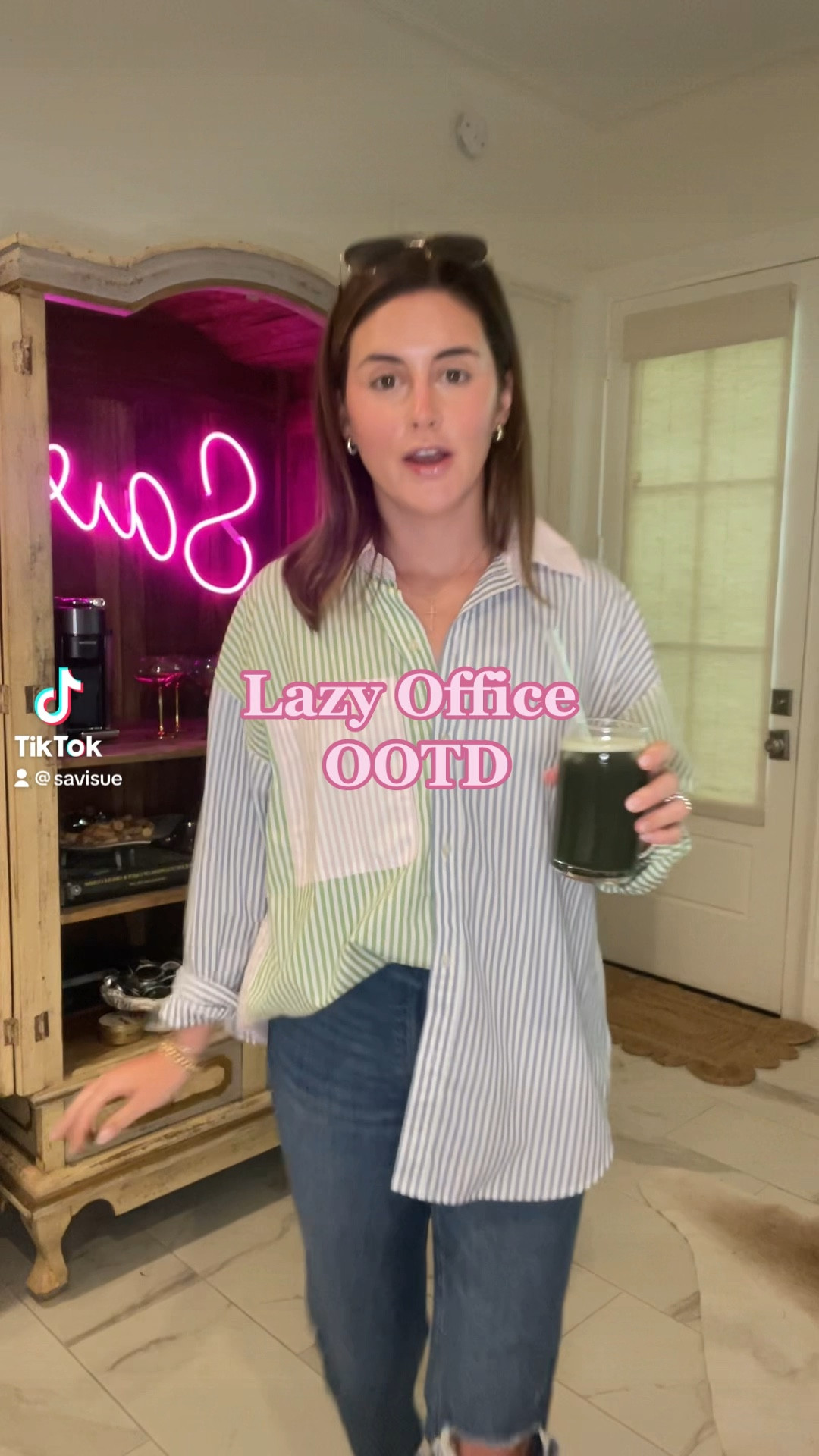 Casual summer office look! This is one of my favorite button downs. An absolute staple in my spring and summer wardrobe 🩷

#LTKstyletip #LTKunder100 #LTKworkwear