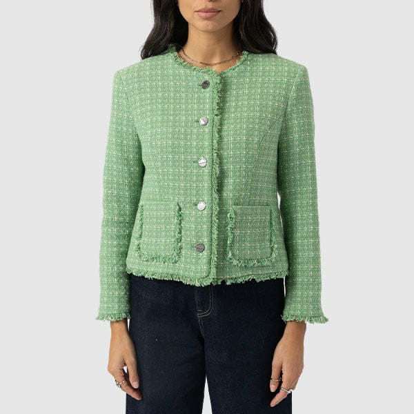 Ashby Jacket - Mint | Saint + Sofia