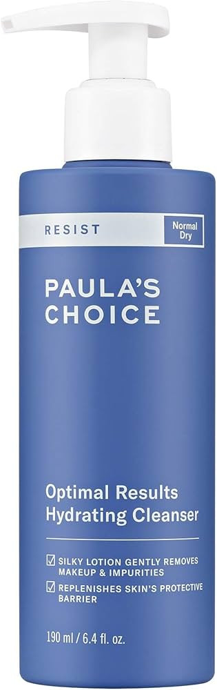 Paula's Choice RESIST Optimal Results Hydrating Cleanser, Green Tea & Chamomile, Anti-Aging Face ... | Amazon (US)