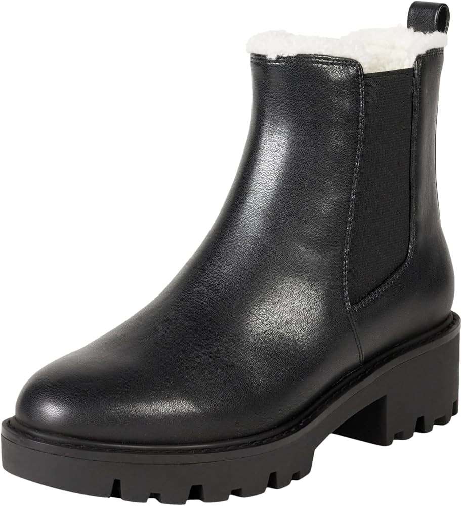 The Drop Women's Campbell Sherpa Chelsea Boot | Amazon (US)