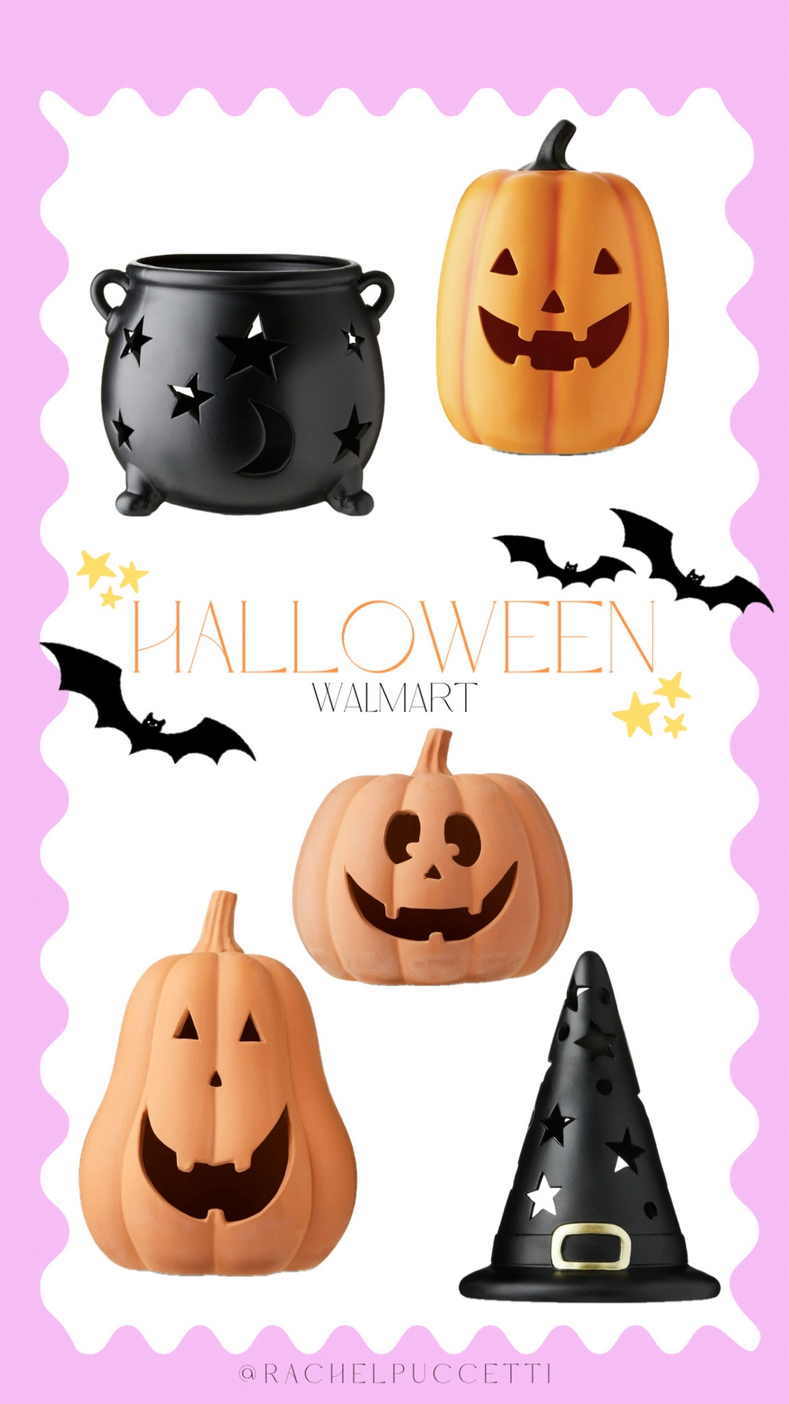 Walmart Halloween, pumpkins, terracotta pumpkins, cauldron, witch hat, halloween decor, spooky

These terracotta pumpkins are an amazing PB look for less! Leave as is, add a little white wash, paint black and white wash for a black terracotta look, etc! This cauldron is the cutest! And had to have the witch hat!🕸️

#LTKFindsUnder50 #LTKSeasonal #LTKHome