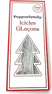 Amazon.com: PEPPERLONELY 2000 Strands Icicles Tinsel Tree Christmas Decorations, Silver : Home & ... | Amazon (US)