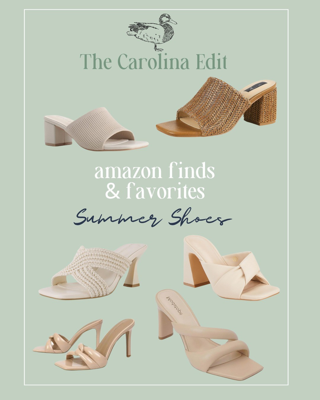 Summer shoes | neutral heels #spring #summer #shoes #heels #mules #sandals 

#LTKSeasonal #LTKFindsUnder100 #LTKShoeCrush