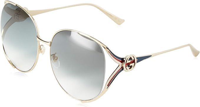 Gucci GG0225S Gold One Size | Amazon (US)