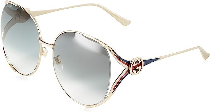 Gucci GG0225S Gold One Size | Amazon (US)