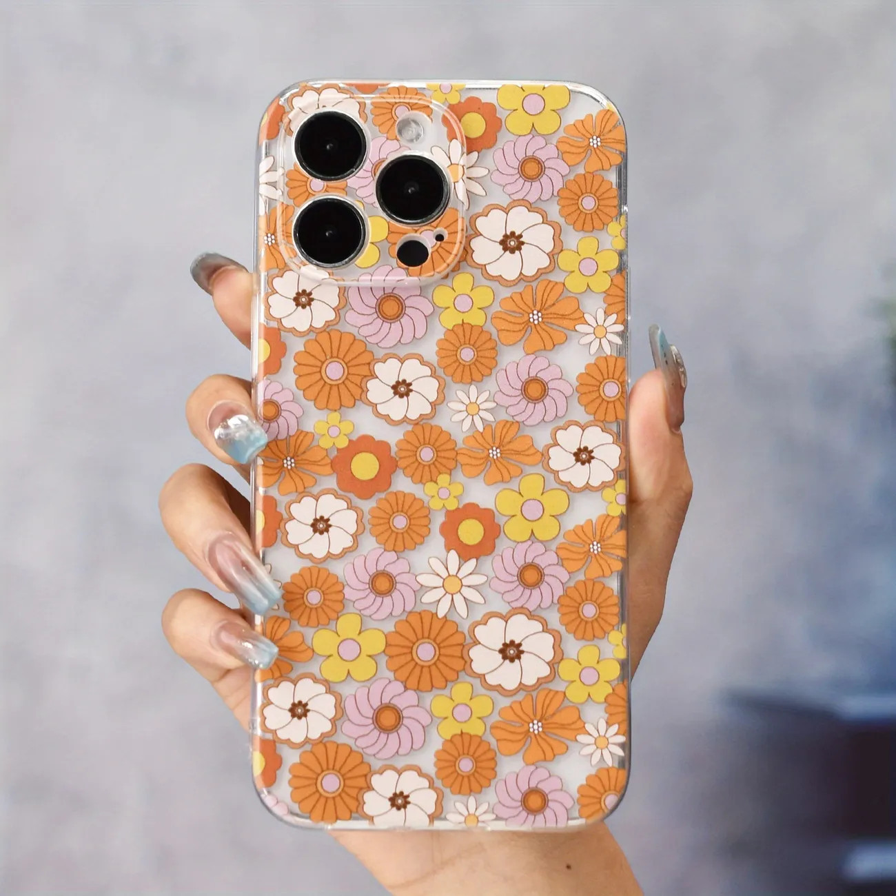 Stunning Flower Design Phone Case for Apple iPhone 14/13/12/11/XS/XR/X/8/7/Plus - Perfect for Min... | Temu Affiliate Program