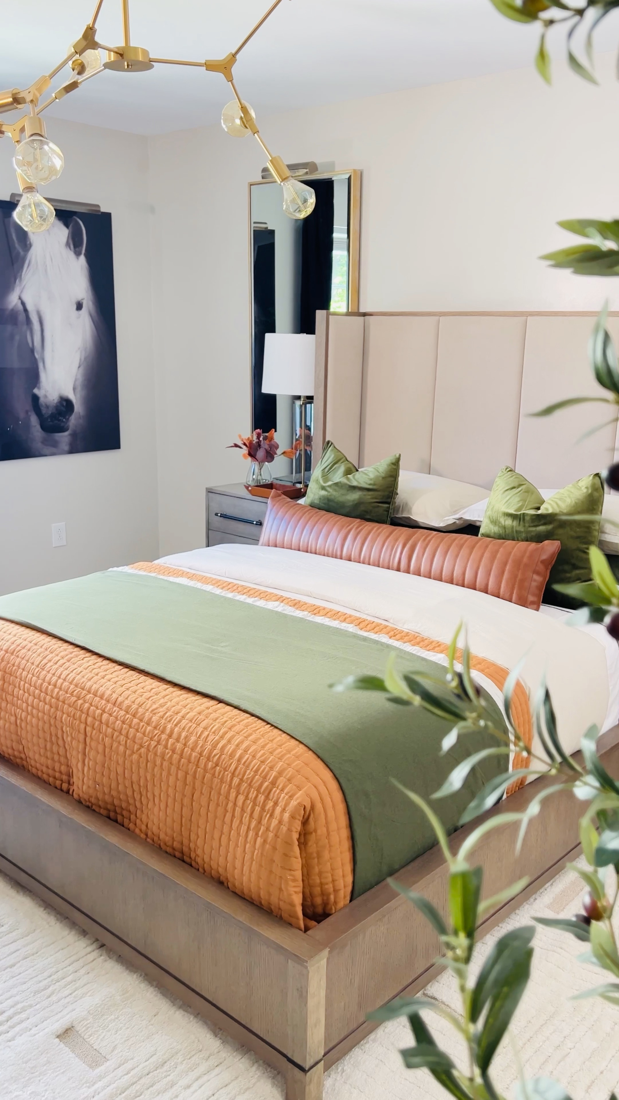 Let’s dress up my sons bedroom for fall! I’ve used color accents of sage along with textures such as linens, velvet and leather for the bedding to introduce the new season. I also added a beautiful contemporary rug to tie everything together. Love all the budget friendly finds from @walmart #walmarthome #ad #liketkit

Fall bedroom 
Fall bedding 
Fall colors 
Sage and caramel bedding 
Fall stems 
Fall candles 
Modern and contemporary rug
Budget friendly modern rug 
Modern bed 
Teddy blanket throws 
Velvet throws 
Cozy throws 

#LTKSeasonal #LTKhome #LTKSale