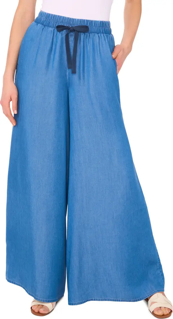Vince Camuto Wide Leg Drawstring Pants | Nordstrom | Nordstrom