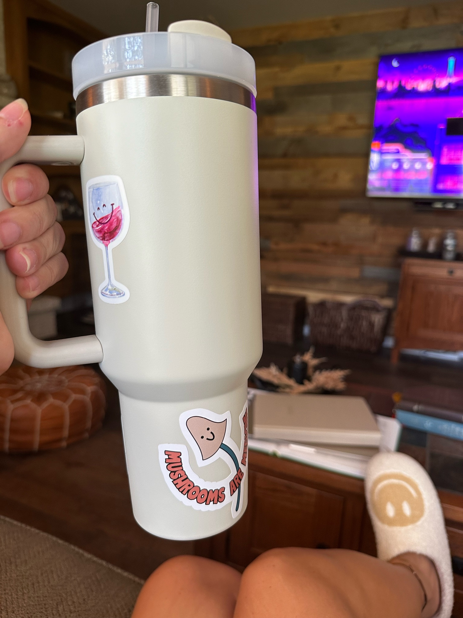 stanley cup dupe featuring a sticker that i designed! really loving this tan color—big neutral girly! 

#LTKSeasonal