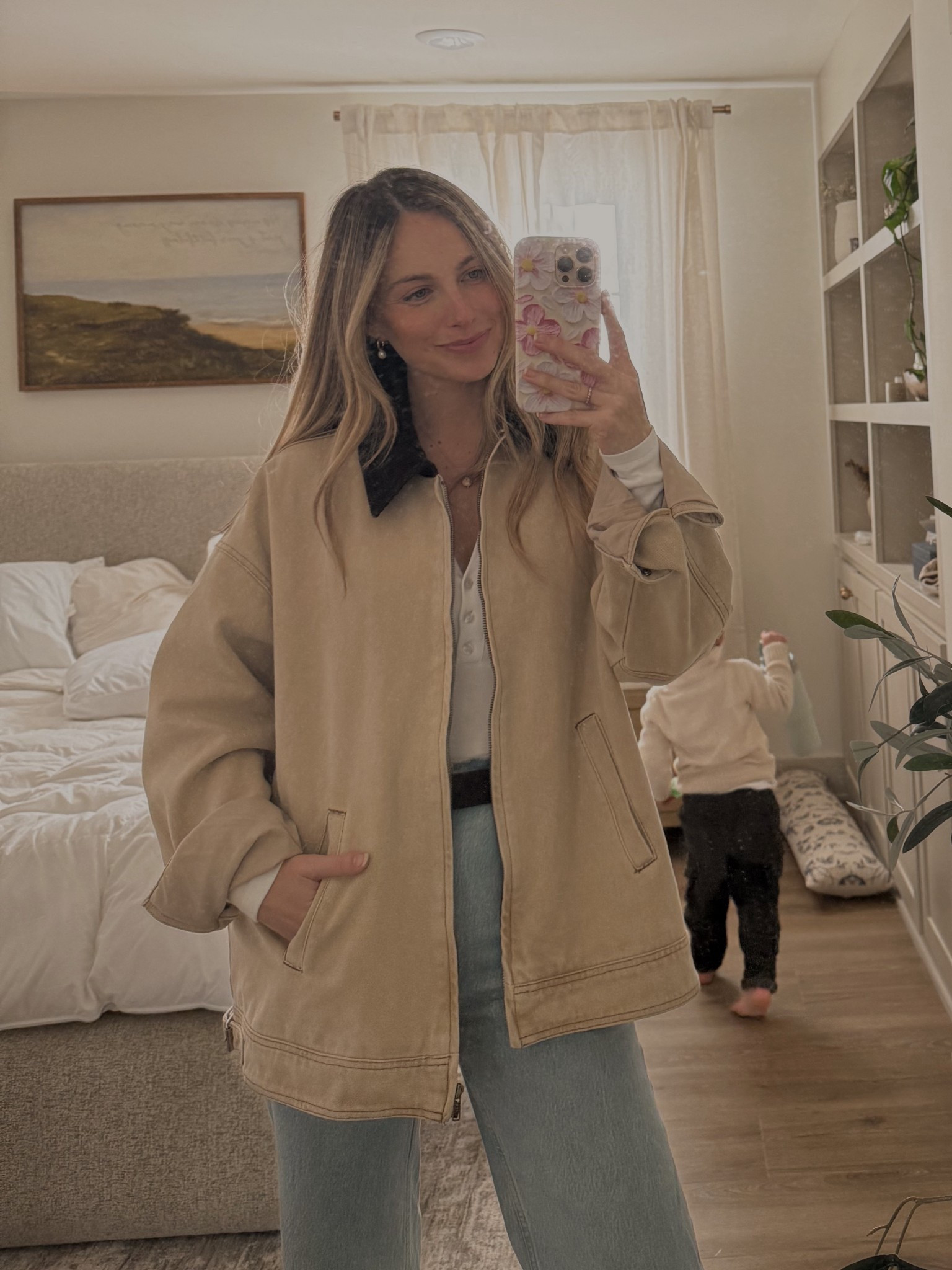 it’s giving 🍂 Ralph Lauren 🍂 fall 
had to borrow hubbys belt to pull the look together hehe