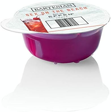 Bartesian Sex on The Beach Cocktail Mixer Capsules, Pack of 6 Cocktail Capsules, for Bartesian Premi | Amazon (US)