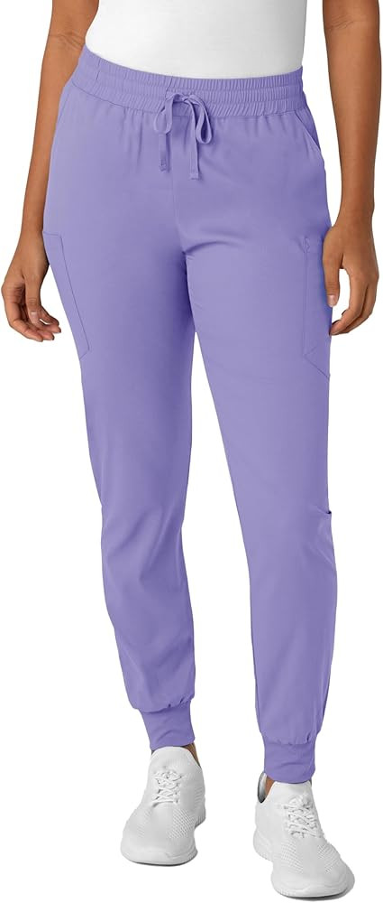 Wink Scrubs for Women, Boundless, Joggers Pants with Drawstring and 6 Pockets, Iris Purple, L | Amazon (US)