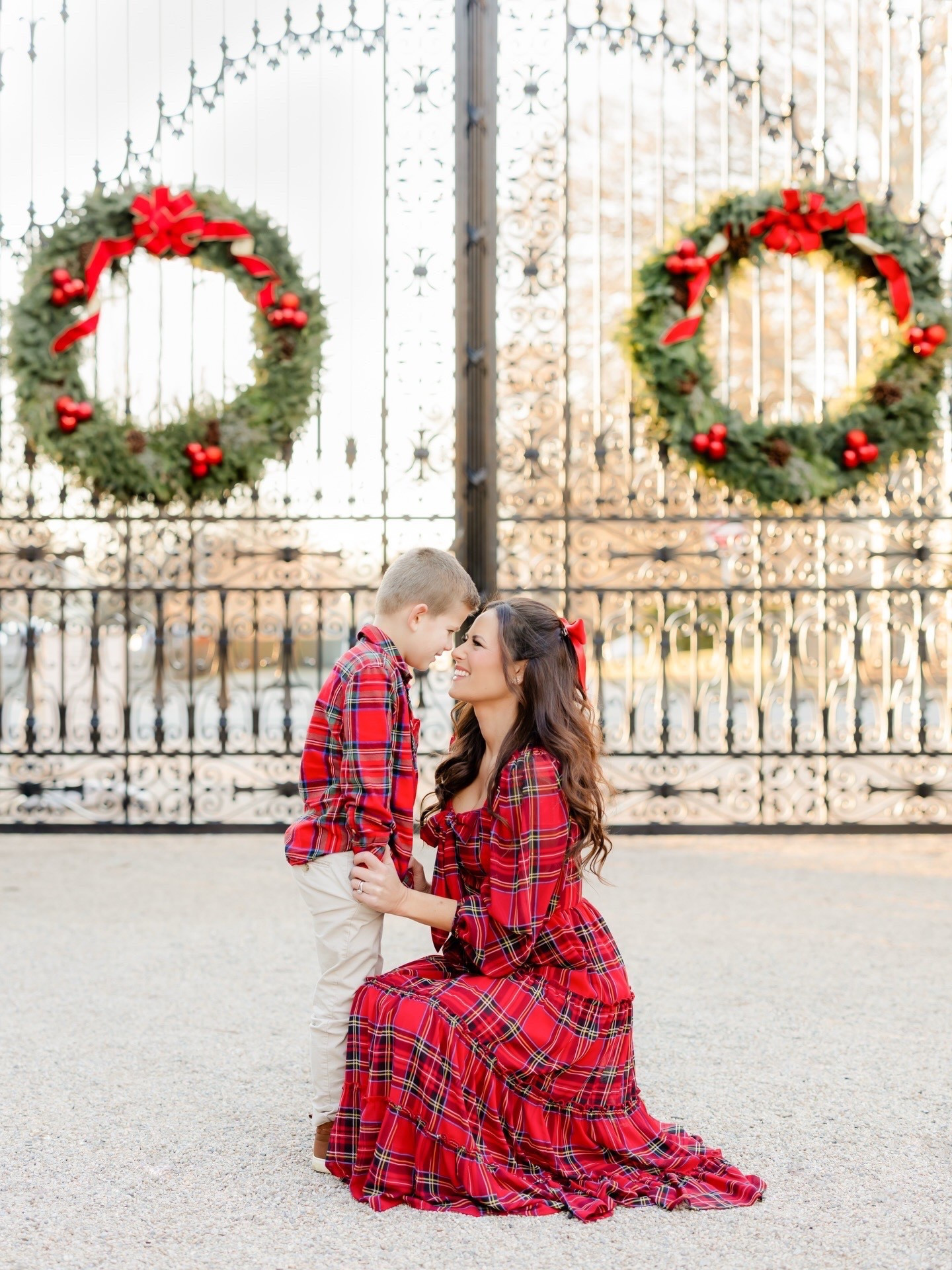Mommy and me outfits. Matching outfits. Mother and son outfits. Matching holiday outfits. Family photo outfits. Family photo dress. Boys holiday outfit. Boys outfit. Christmas outfits. Women’s Christmas dress. Bump-friendly dress. Family Christmas outfits. Family picture outfits. Family picture dress. Holiday outfits. 

Both my son’s shirt and my dress are from Ivy City Co. 

#LTKHoliday #LTKBump #LTKKids