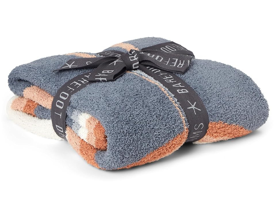 Barefoot Dreams Kids Cozychic spaceship stroller blanket Blankets Shadow Blue, Polyester | Zappos