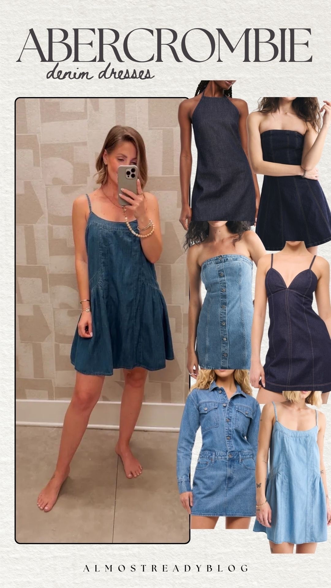 Denim Dresses from Abercrombie!! 

New arrivals, watchnow, summer fashion, spring fashion, mini dress, Amanda west 

#LTKSeasonal #LTKootd #LTKPetite