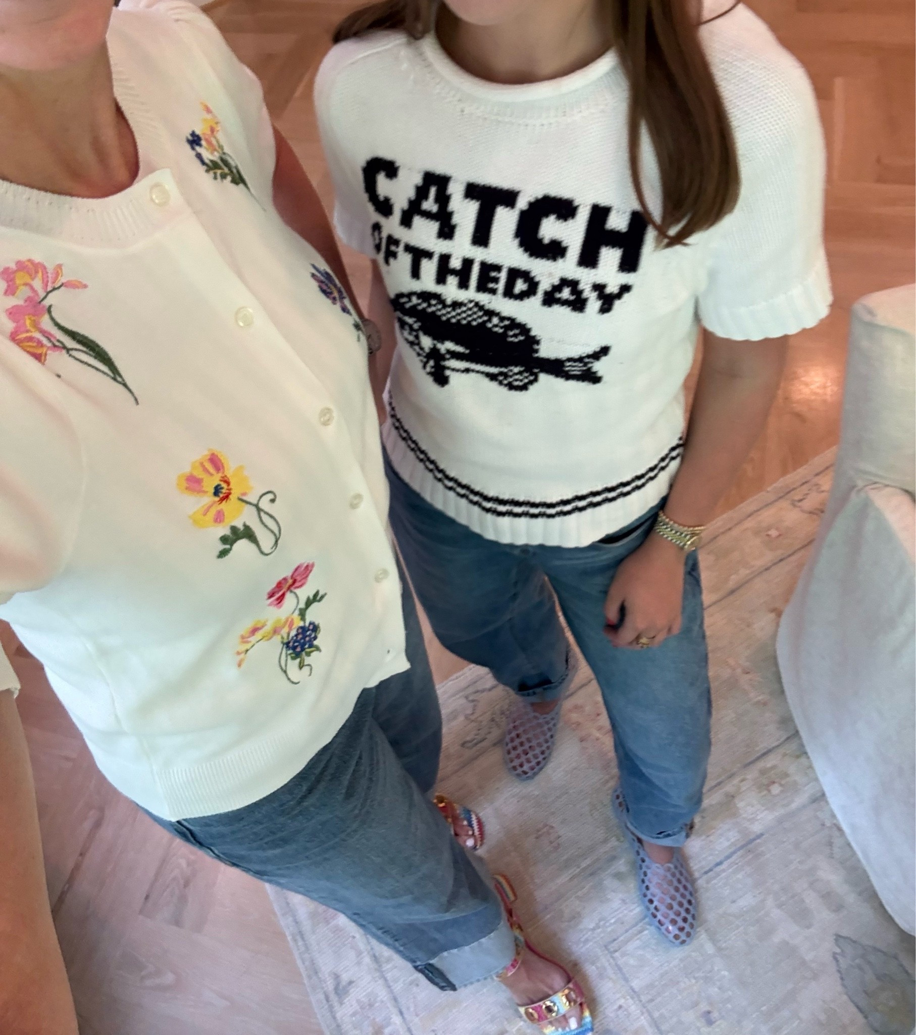 Patti and Julia’s Friday Outfits 🥰🩵🛍️

#LTKdayinmylife #LTKootd #LTKgrwm