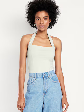 Double-Layer Halter Top | Old Navy (US)