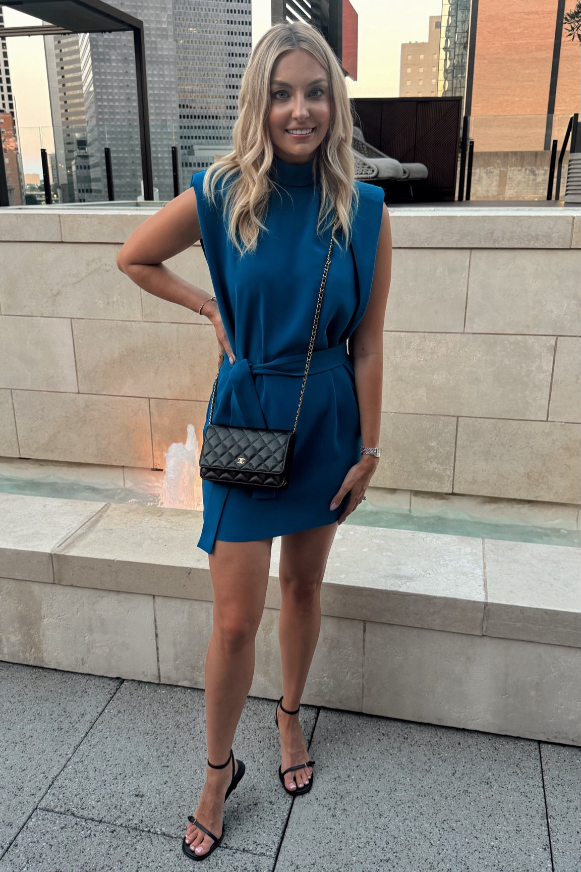 My 1st LTKCon outfit! Quiet elegance featuring blue mini dress. 

Blue dress, mini dress, wedding dress, black sandals, cobalt attire, short dress, cocktail dress



#LTKWedding #LTKCon #LTKStyleTip