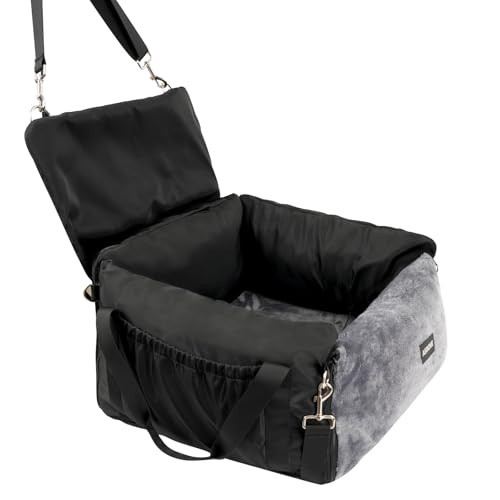 ASROVE Dog Car Seat Cover for Cars, Dog Seat Cover Hammock, Non-Slip Backseat Extender with Mesh Window, Safety Leashes & Pockets, Waterproof Pet Car Protector for SUV, Truck, Sedan (Fits10-30lbs) | Amazon (US)