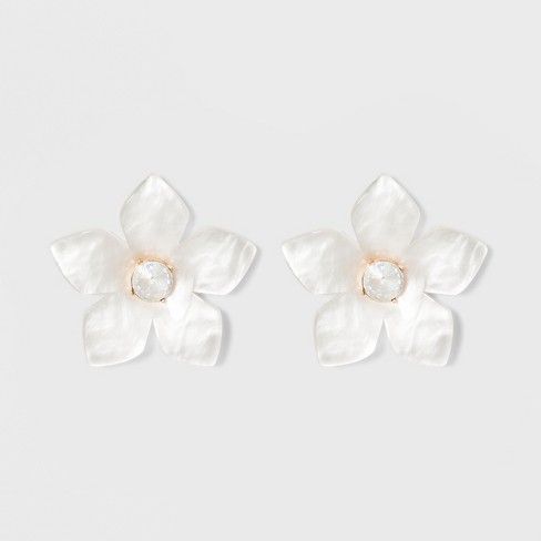 SUGARFIX by BaubleBar Flower Resin Drop Earrings | Target