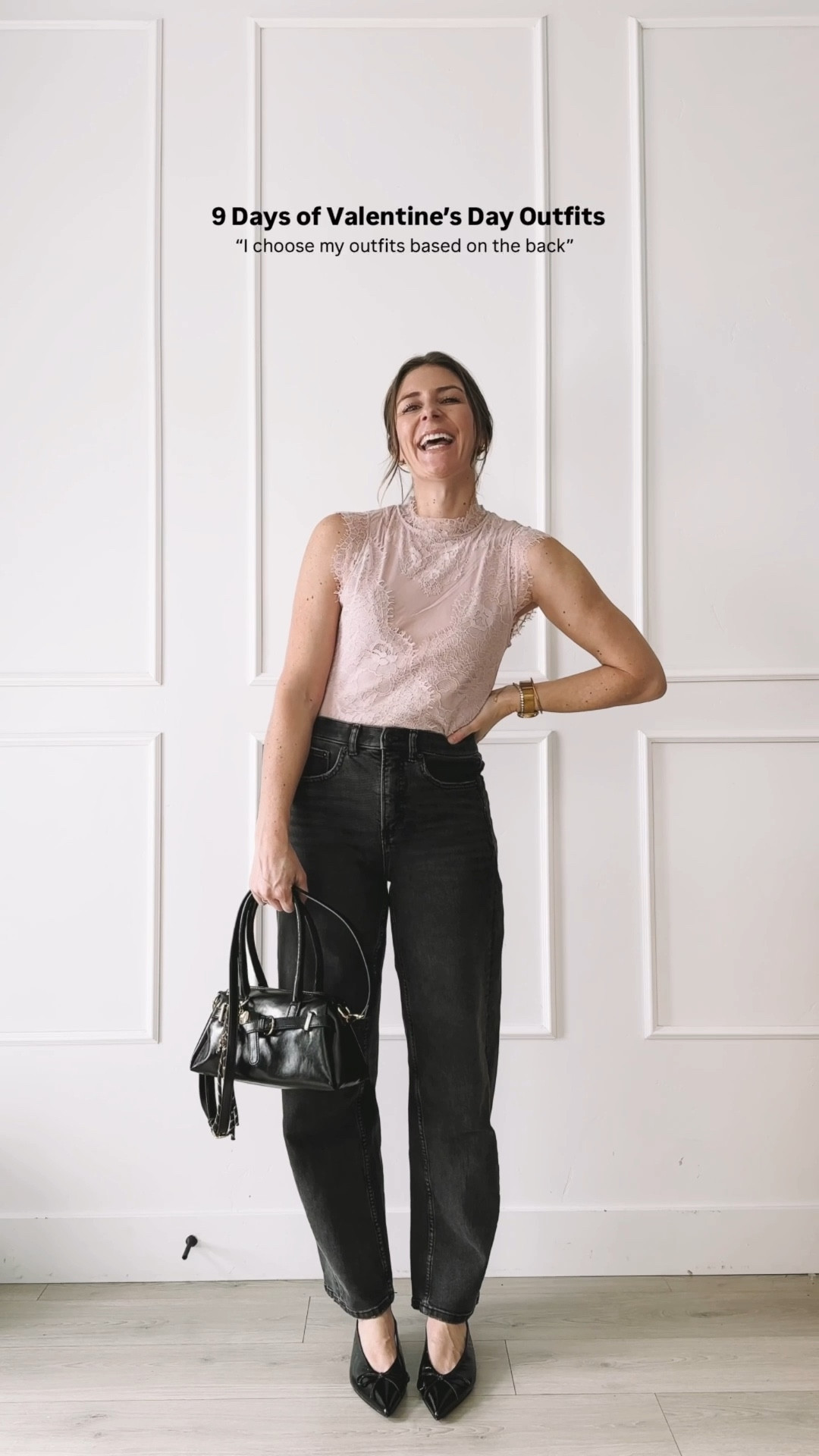 Sheer lace top with black straight-leg jeans for an effortless Valentine’s Day outfit. Feminine, chic, and easy to rewear for date night, dinner plans, or everyday elevated style.

#LTKootd #LTKgrwm #LTKValentine
