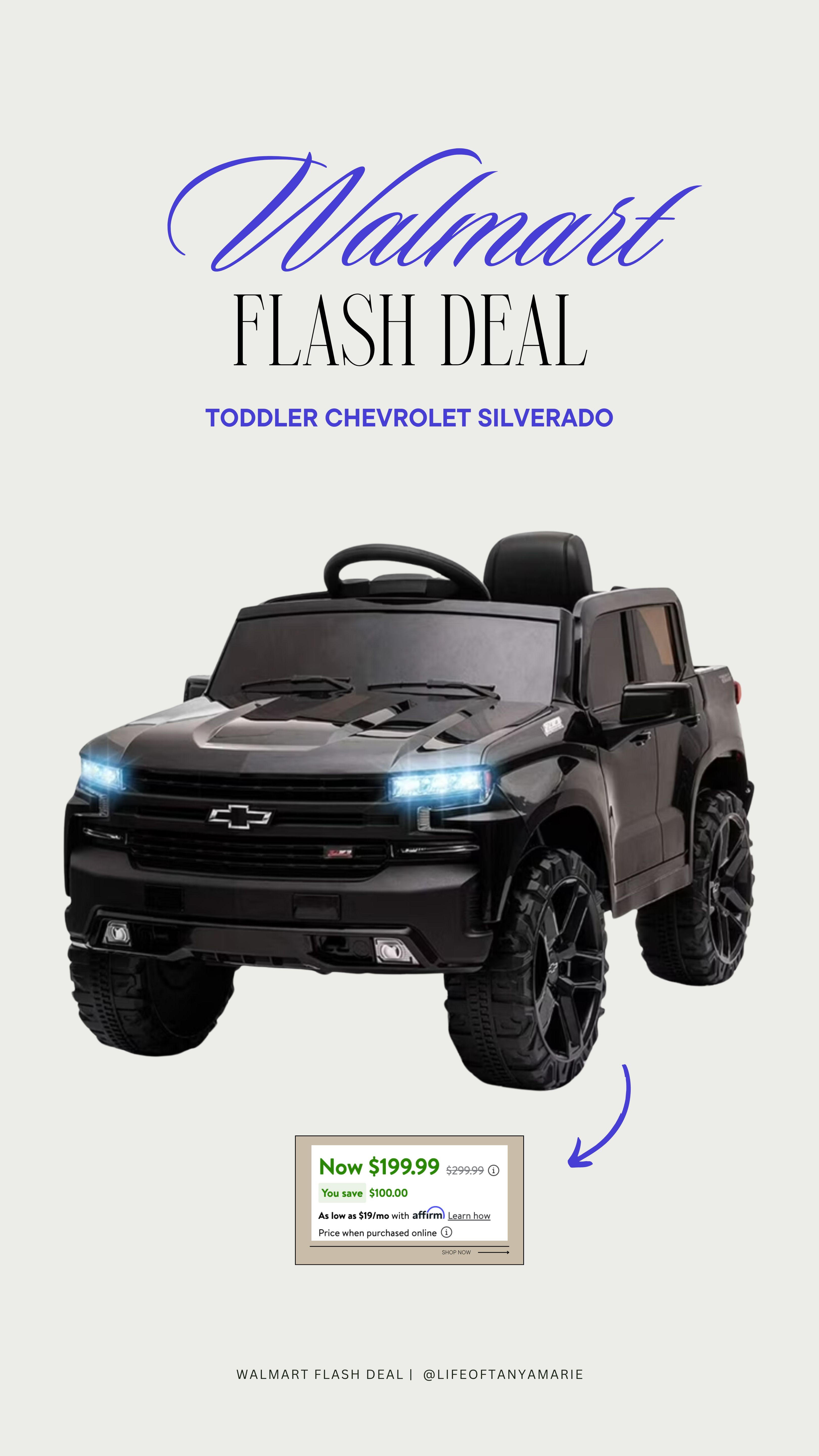 Walmarts flash deal: Toddler Chevy Silverado truck🛻 #walmart #babytoys 

#LTKBaby #LTKHome #LTKFamily