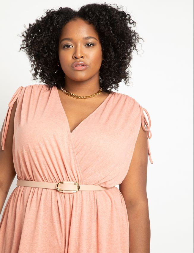 Skinny Suede Belt | Eloquii