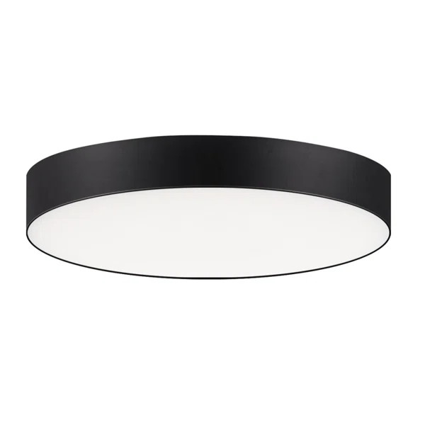 Warrenton 1 - Light Simple Circle LED Flush Mount | Wayfair North America