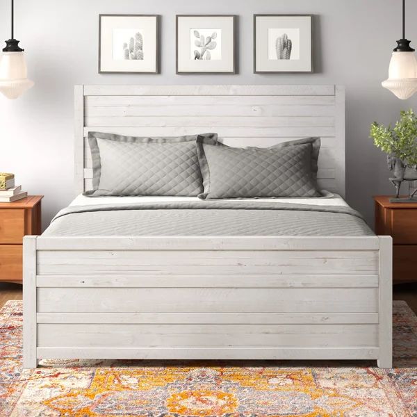 Romney Solid Wood Bed | Wayfair North America