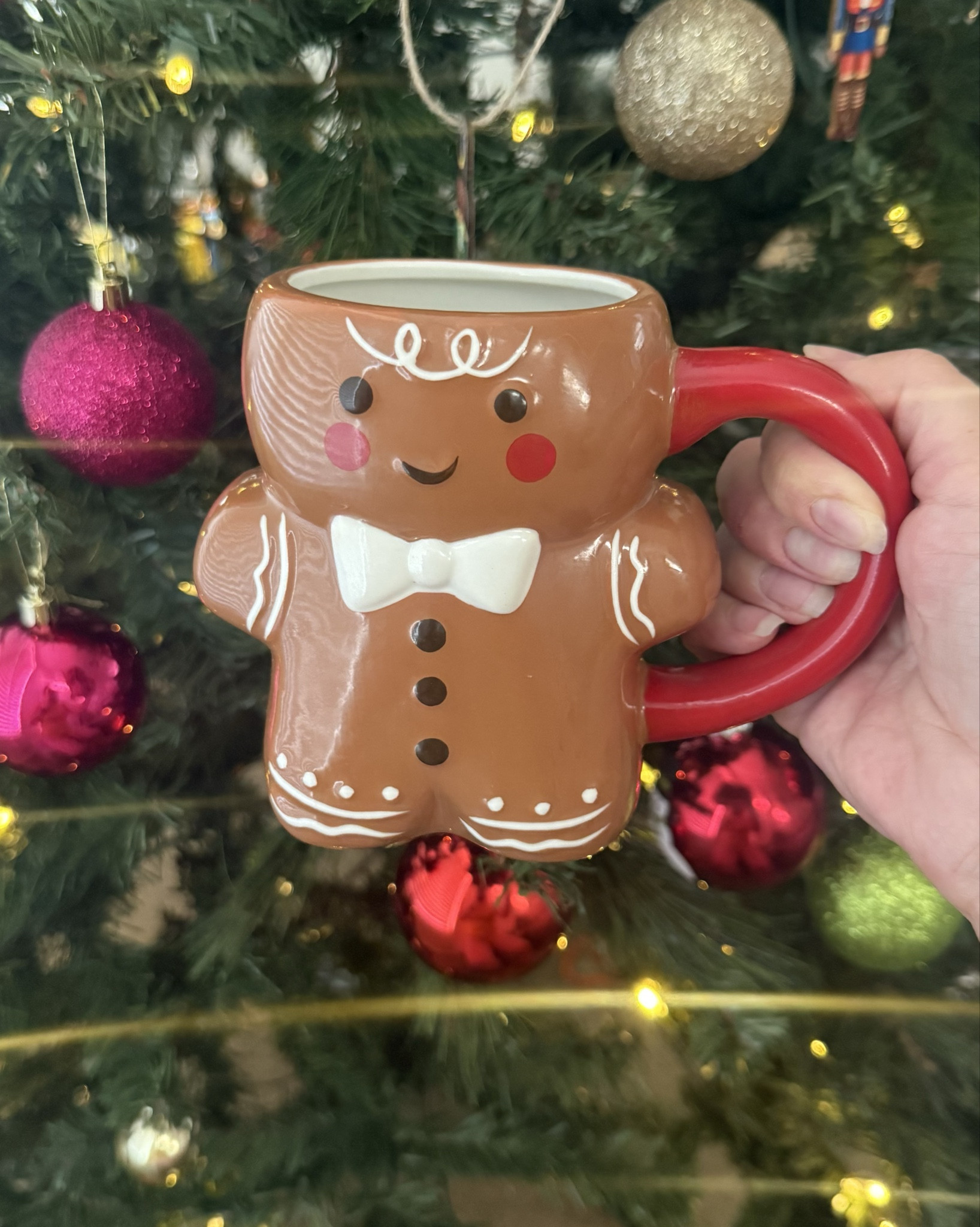 I found the cutest gingerbread coffee mug at Target! There are so many and they are mostly $5!

#LTKHome #LTKHoliday #LTKGiftGuide